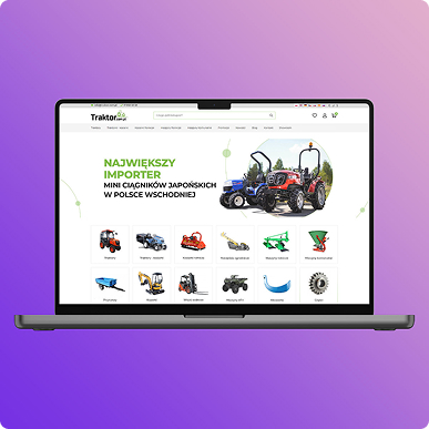E-commerce traktor